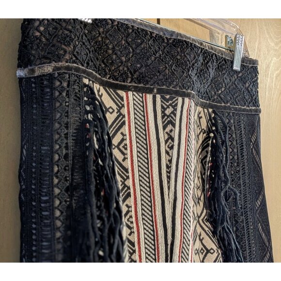 Byron Lars Beauty Mark Mixed-Media Pencil Skirt - Picture 12 of 12